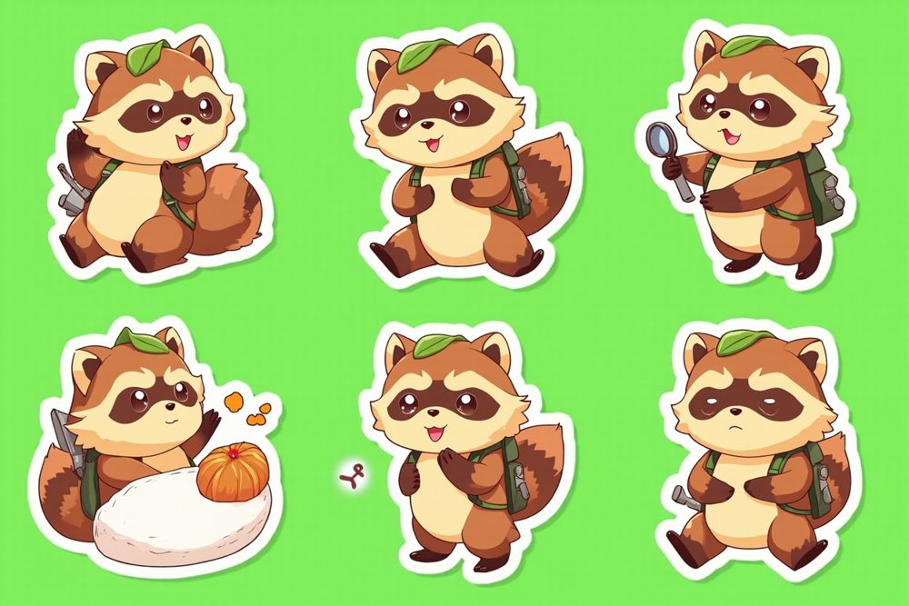 Tanuki character